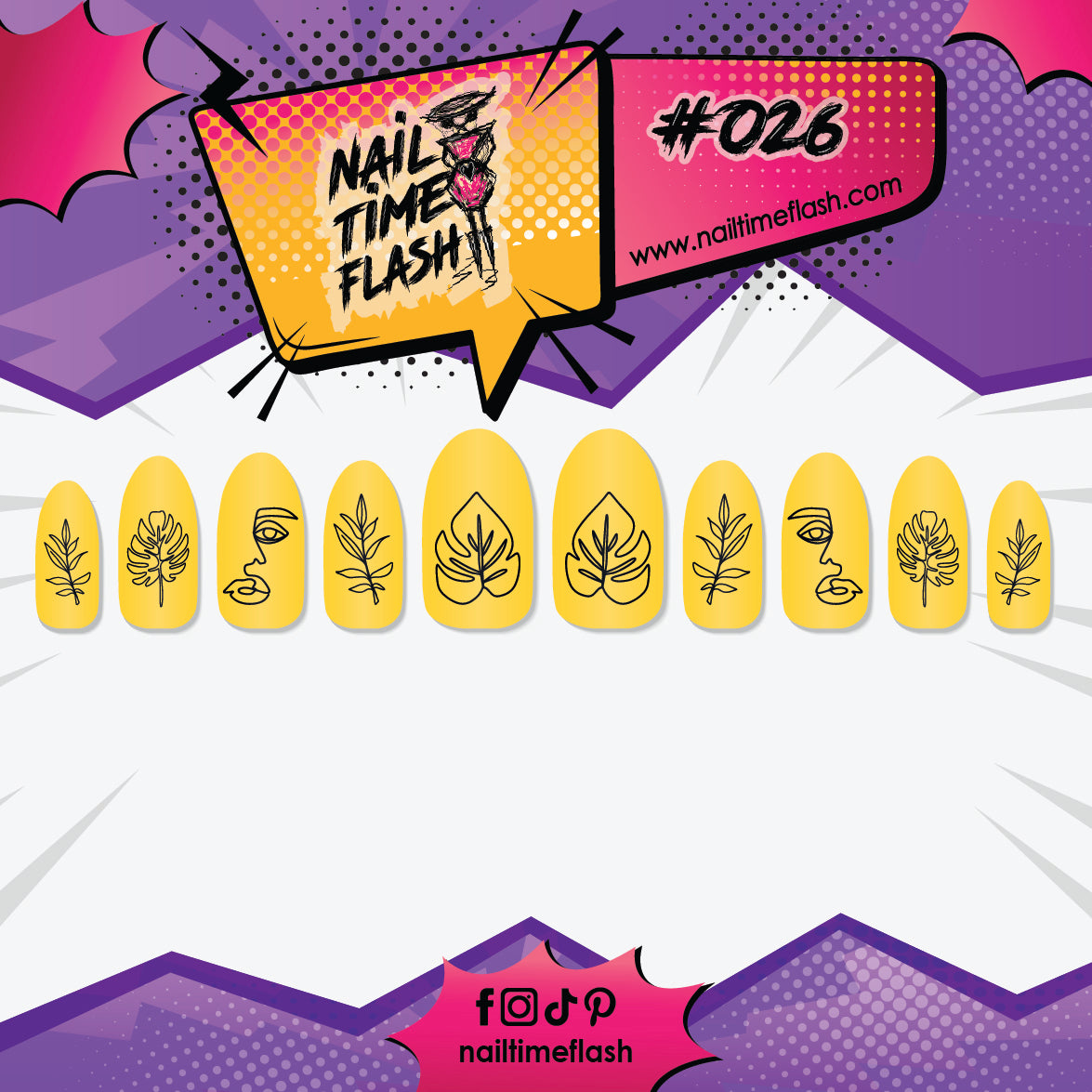 Nail Stickers - 026