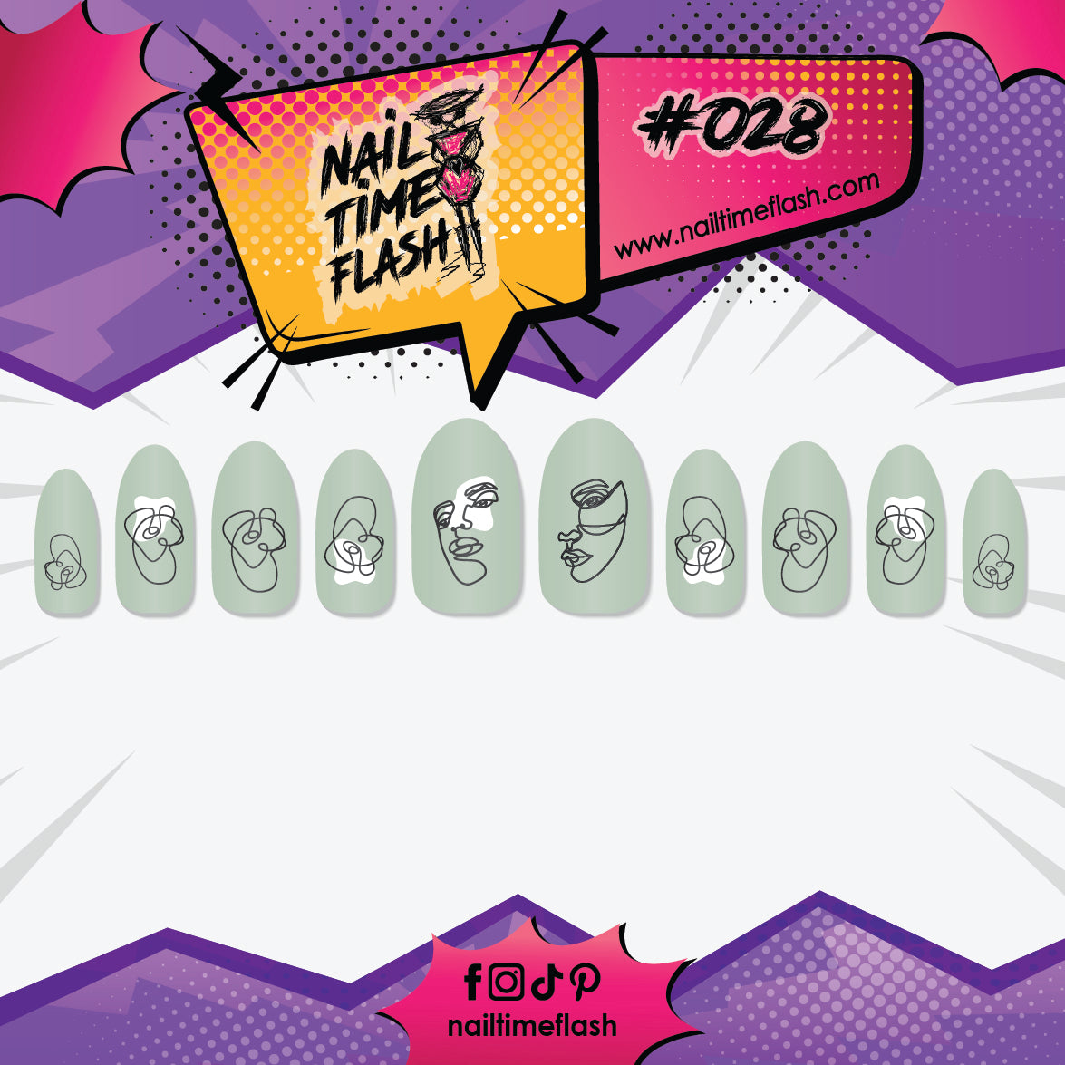 Nail Stickers - 028