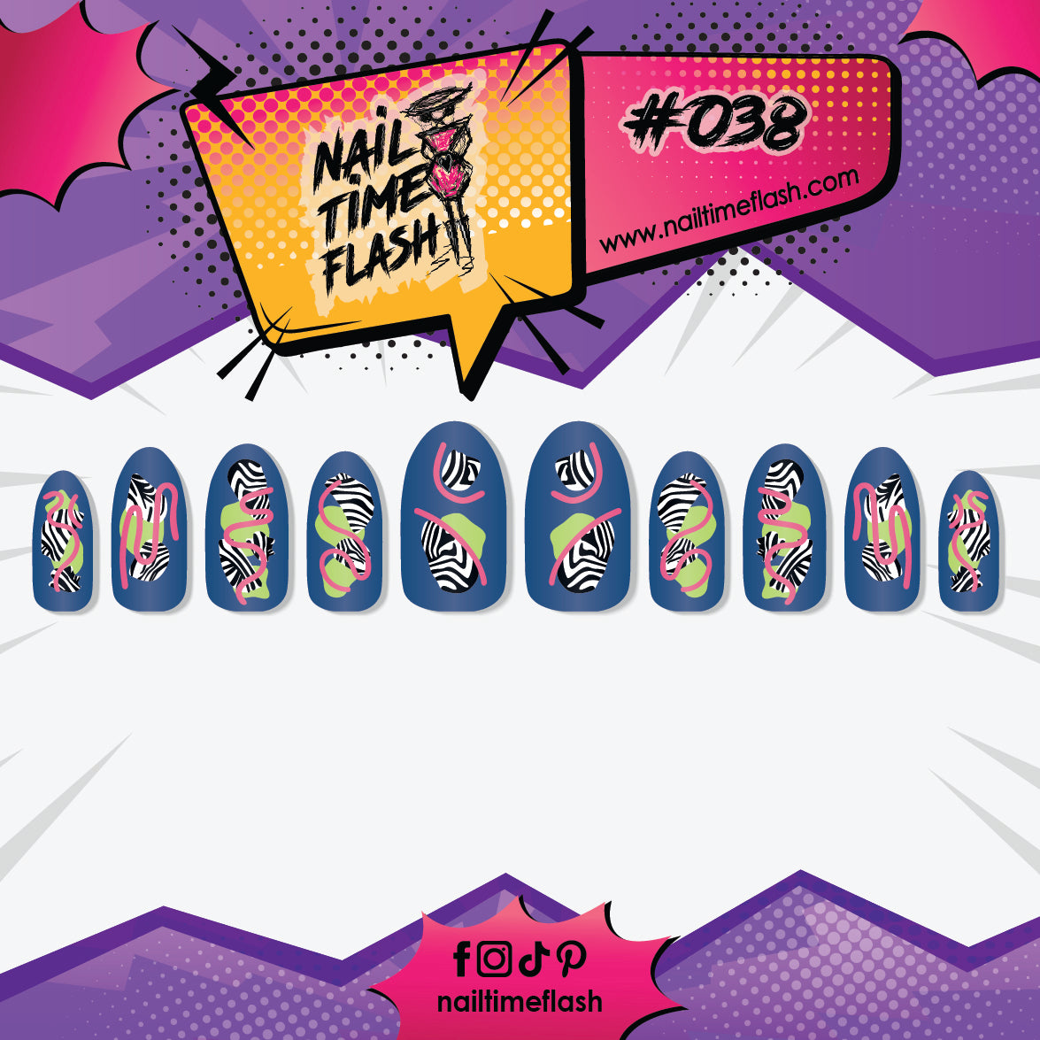 Nail Stickers - 038