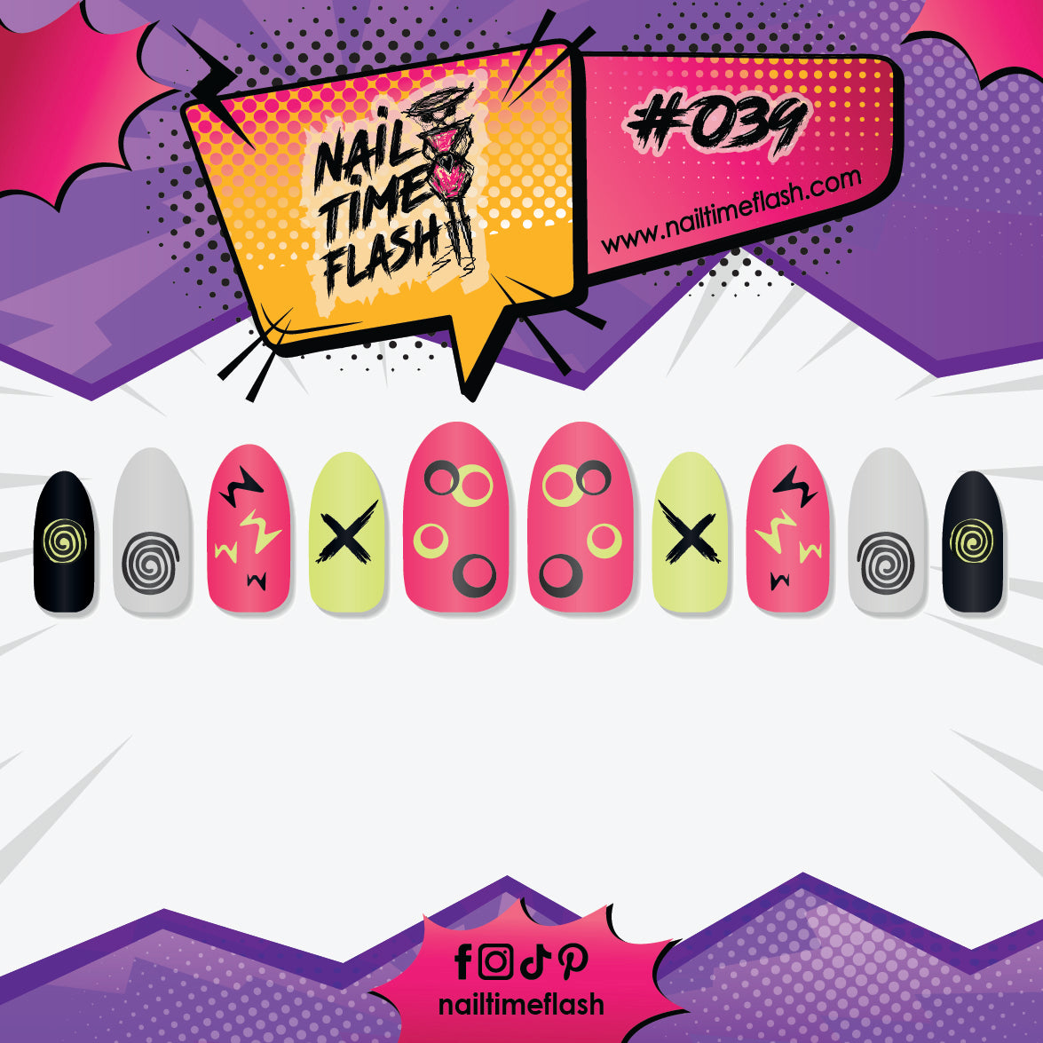 Nail Stickers - 039